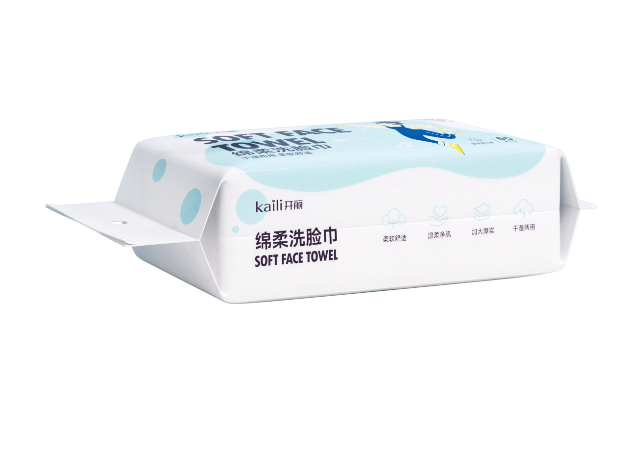 绵柔洗脸巾